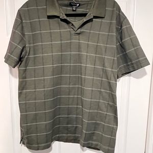 Van Heusen men’s short sleeve gray polo. size XL